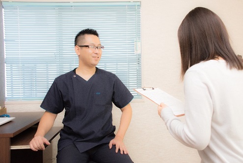 御茶ノ水駅中村かえる整体院の施術の流れ
