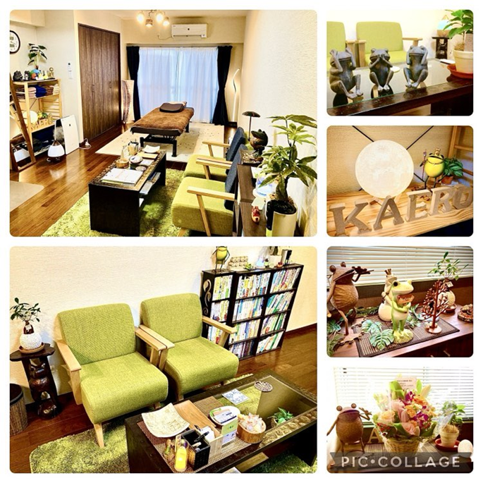 御茶ノ水かえる整体院の院内空間