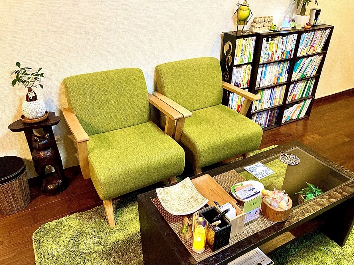 御茶ノ水中村かえる整体院の院内のようす